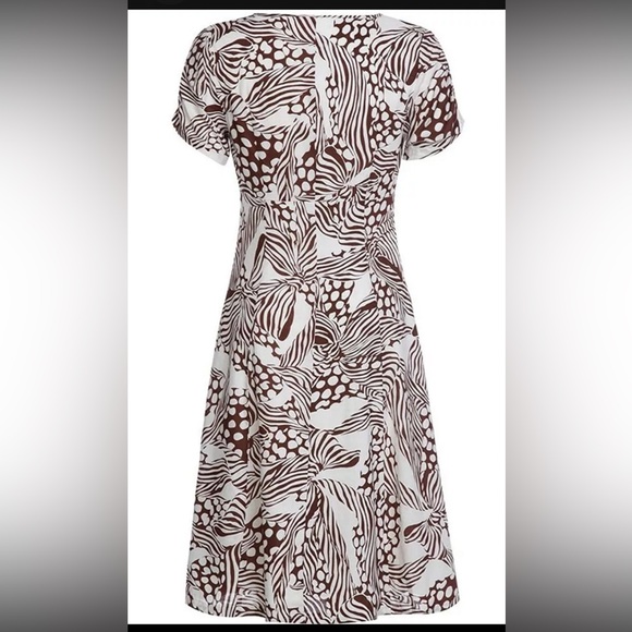 Brown Zebra Dress - Picture 2 of 16